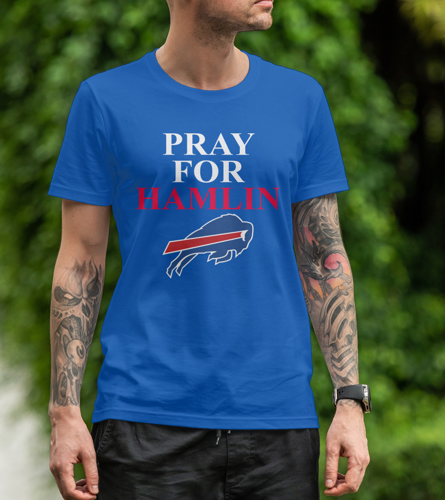 Pray For Hamlin Buffalo Bills T-Shirt