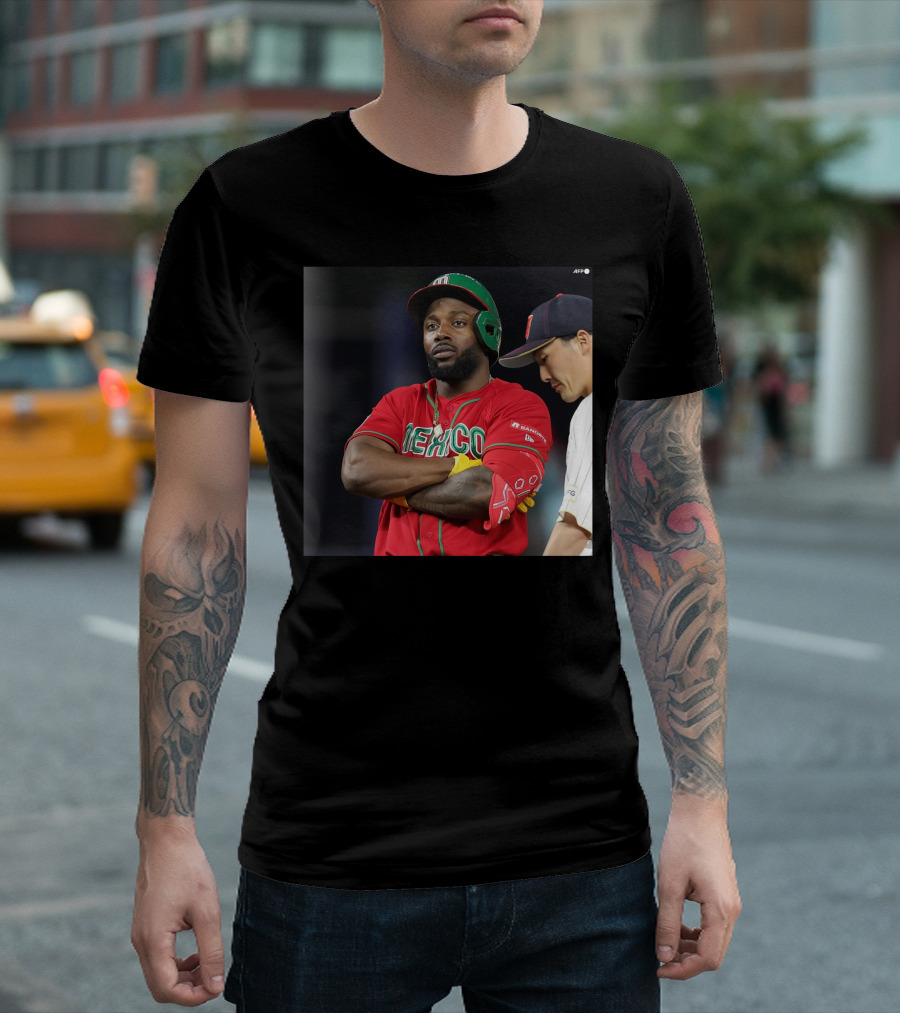 Randy Arozarena Mexico Baseball Team Red Jersey T-Shirt