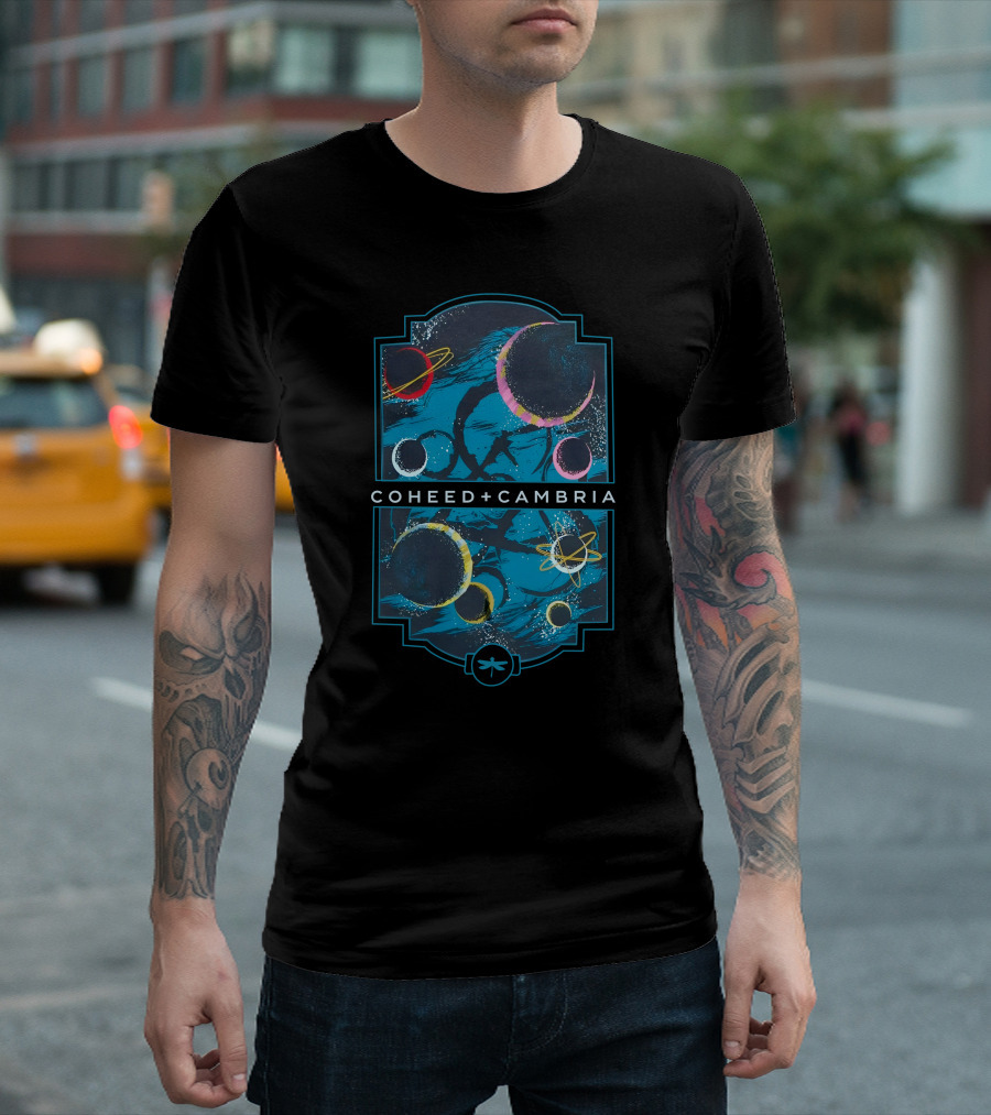 Coheed And Cambria Cosmic Planets and Space T-Shirt