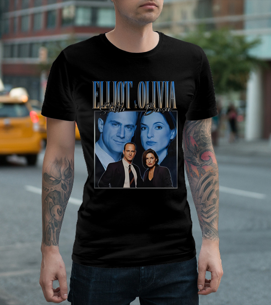 Elliot Stabler and Olivia Benson Stabler Benson T-Shirt
