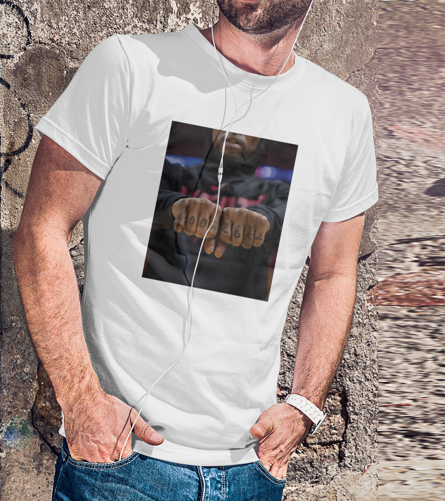 100% Real Miami Heat Inked Fists T-Shirt