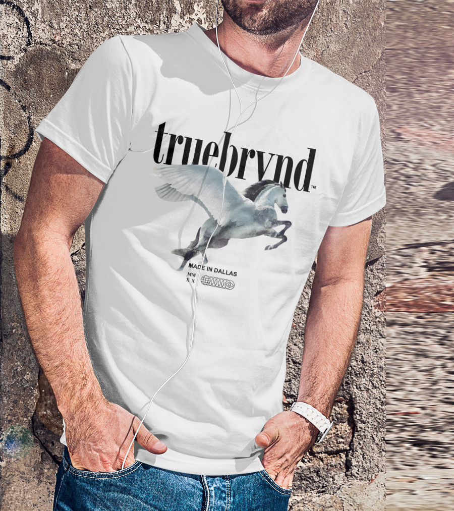 Truebrvnd Made In Dallas Pegasus T-Shirt