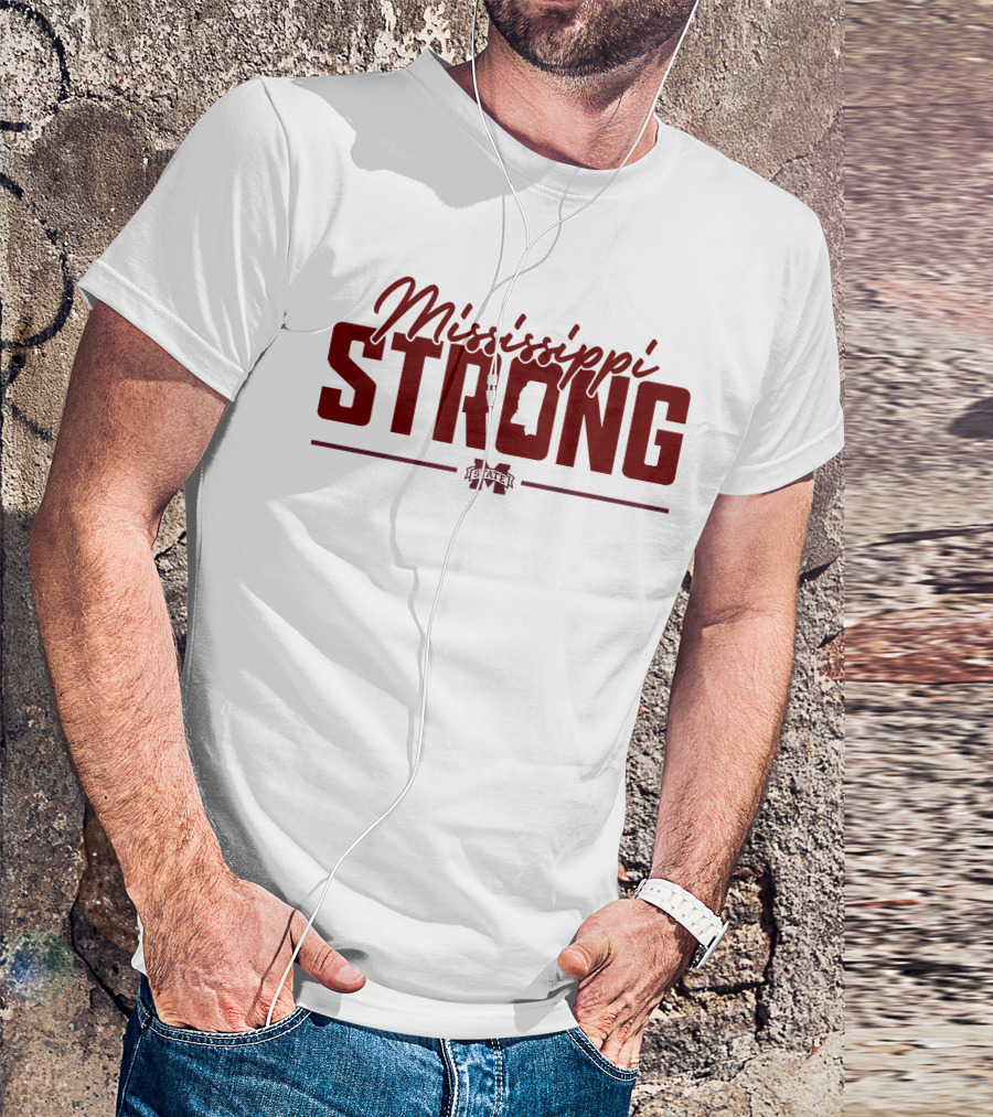 Mississippi Strong Mississippi State Baseball T-Shirt