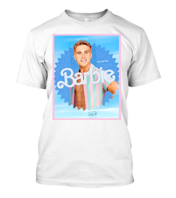 Matt Guelfi He's Just Ken Barbie Movie July 21 T-Shirt