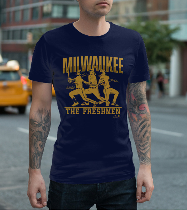 MILWAUKEE THE FRESHMEN BASEBALL SIGNATURE SERIES T-Shirt