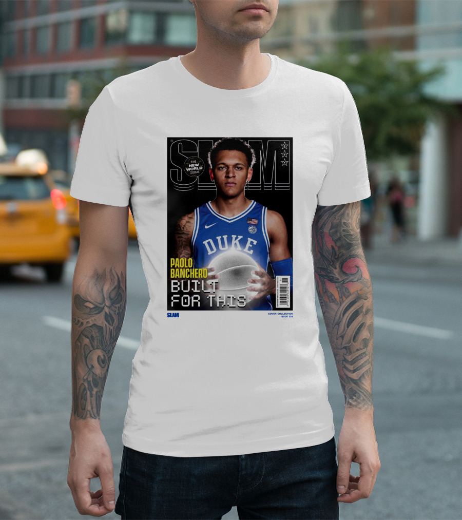 SLAM Paolo Banchero Built For This Duke Basketball Issue 235 T-Shirt