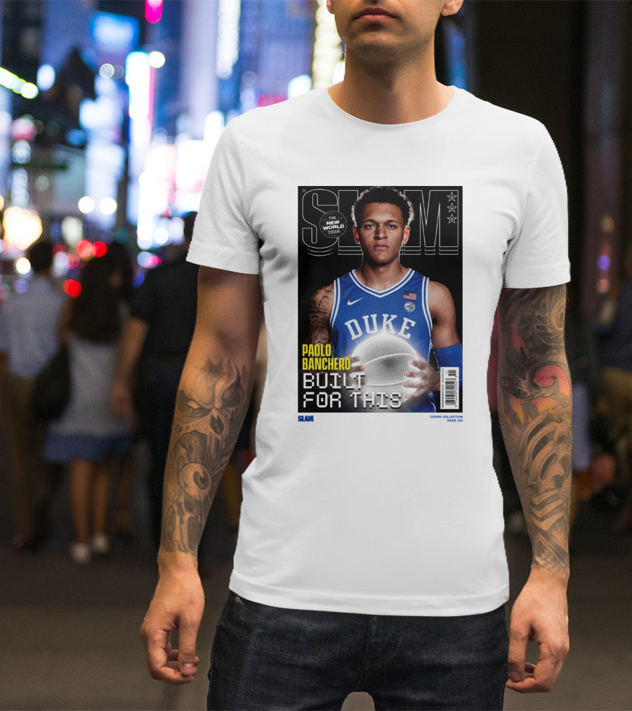 SLAM Paolo Banchero Built For This Duke Basketball Issue 235 T-Shirt