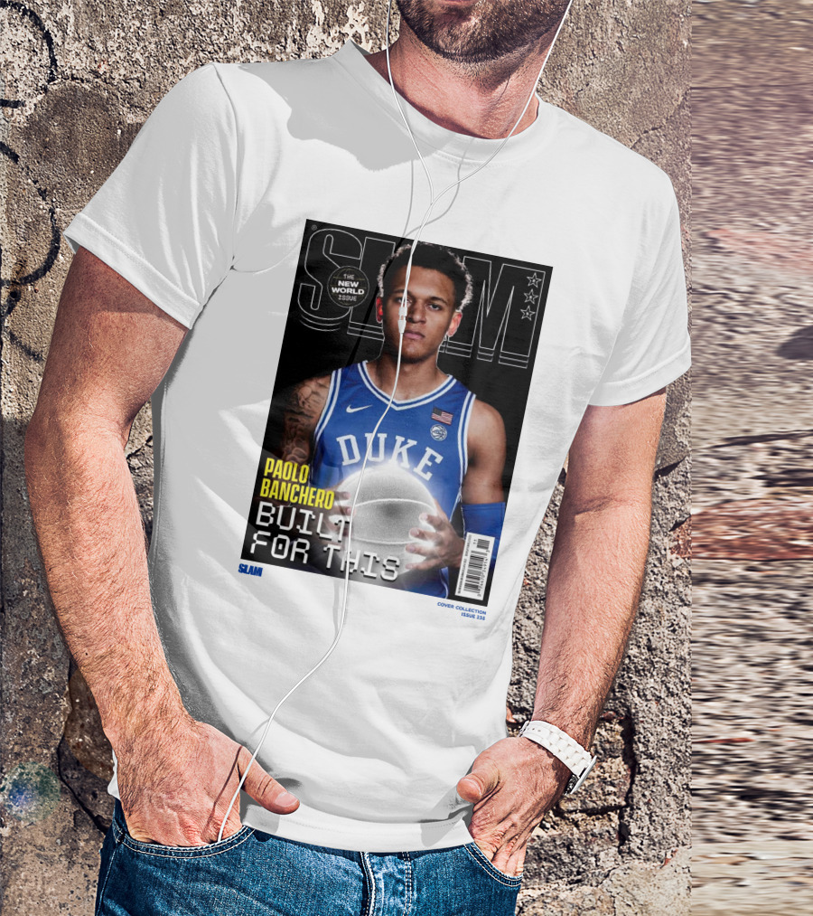 SLAM Paolo Banchero Built For This Duke Basketball Issue 235 T-Shirt