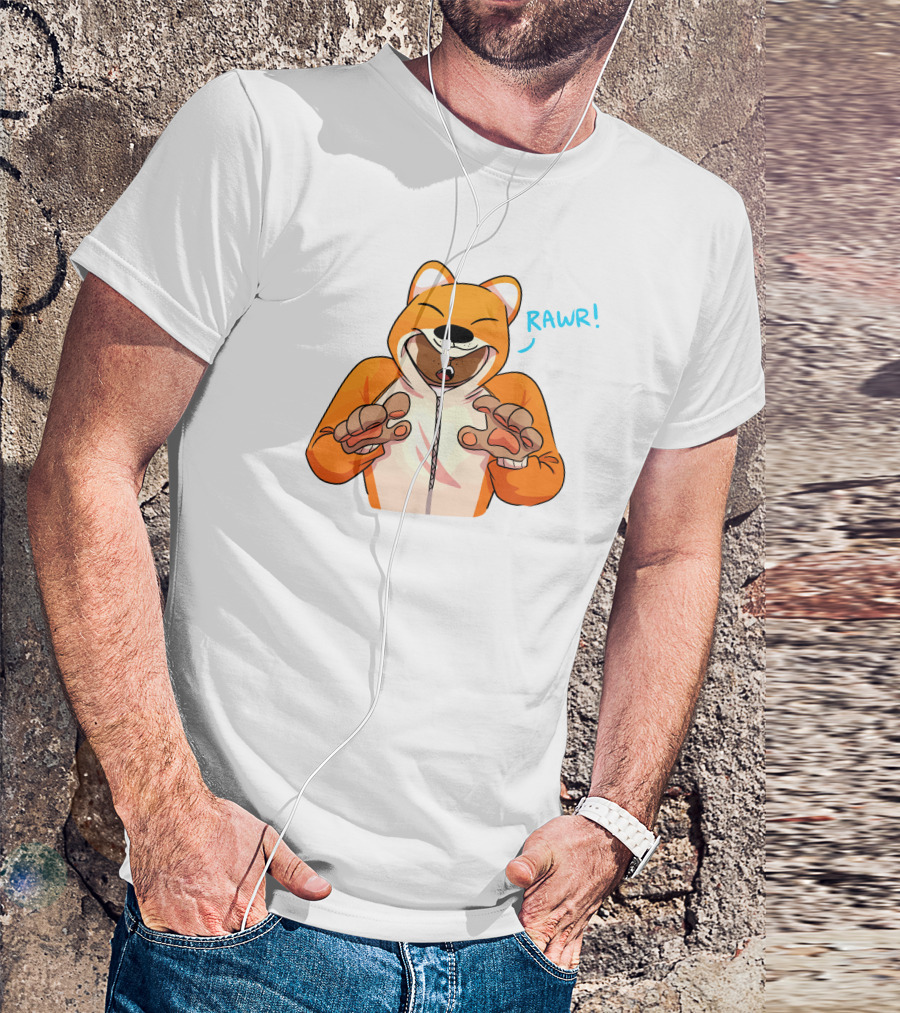 Rawr Fox Monster Zack T-Shirt
