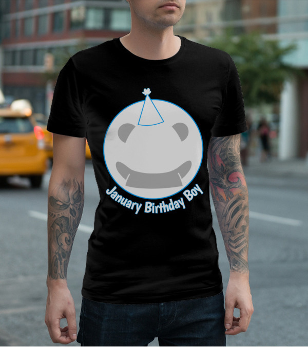 January Birthday Boy T-Shirt