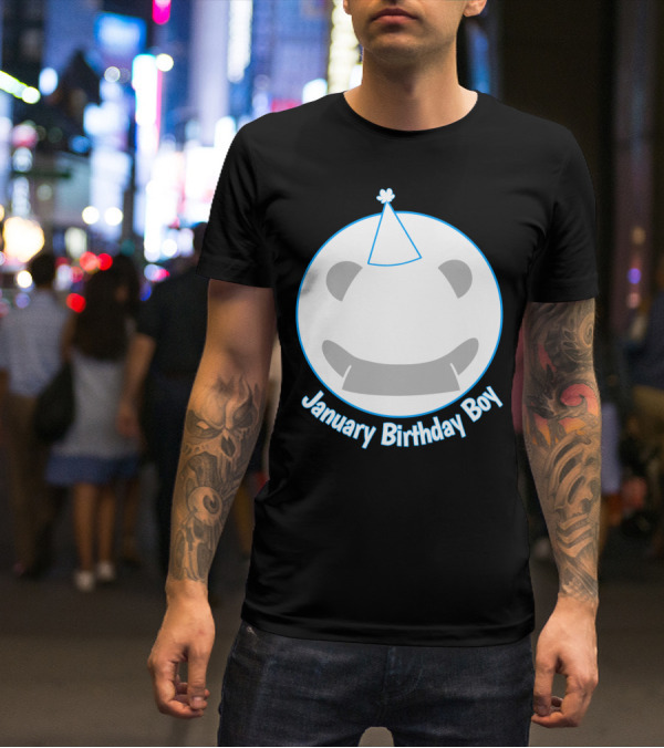 January Birthday Boy T-Shirt