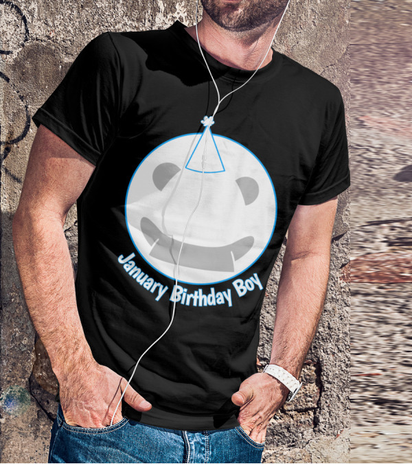January Birthday Boy T-Shirt