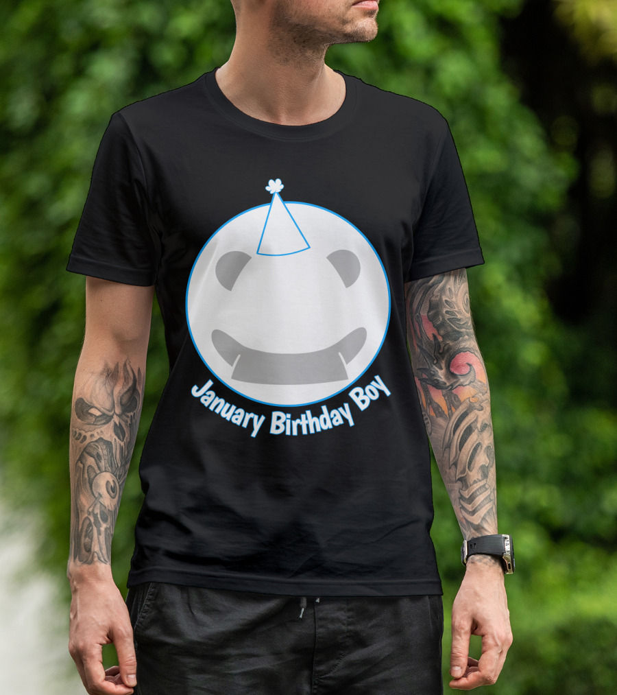 January Birthday Boy T-Shirt