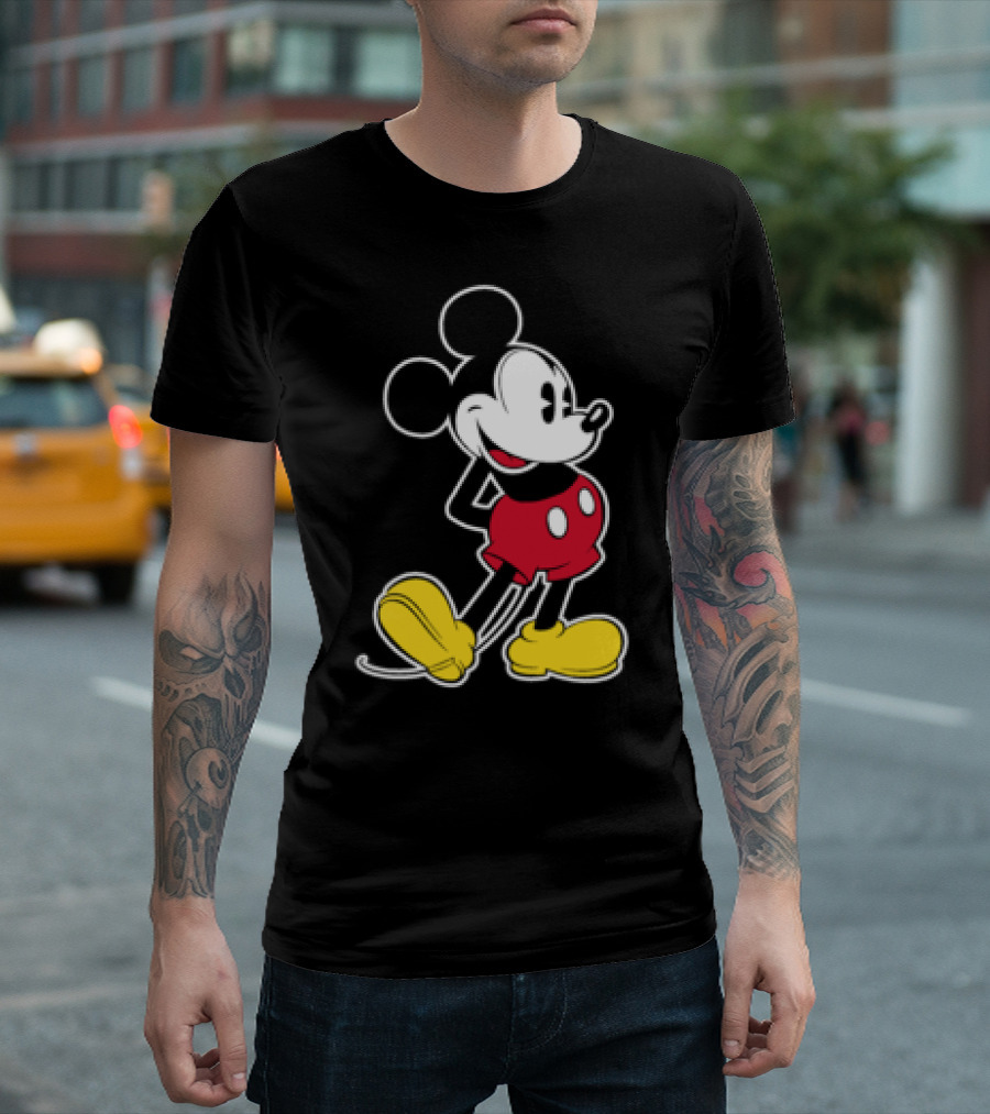 Disney Classic Mickey Mouse Standing Pose T-Shirt