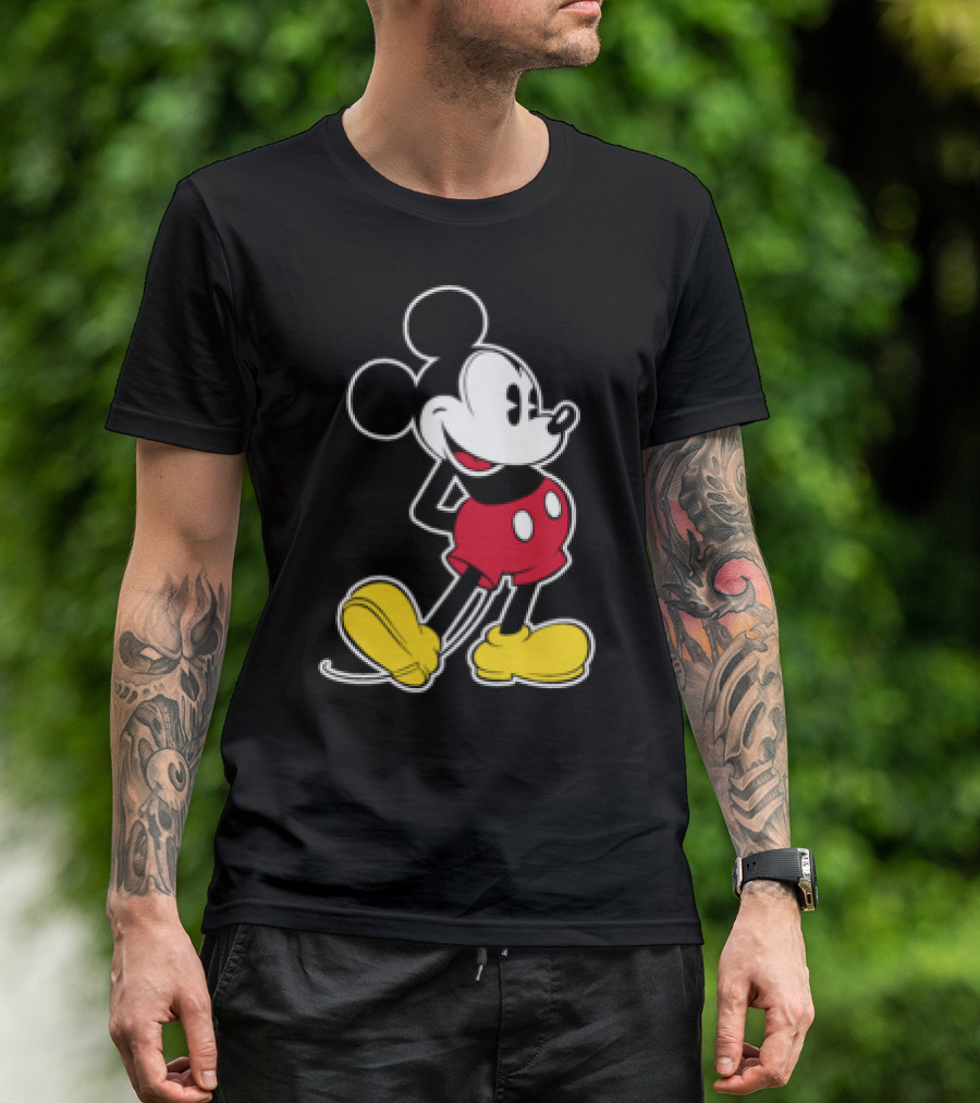Disney Classic Mickey Mouse Standing Pose T-Shirt