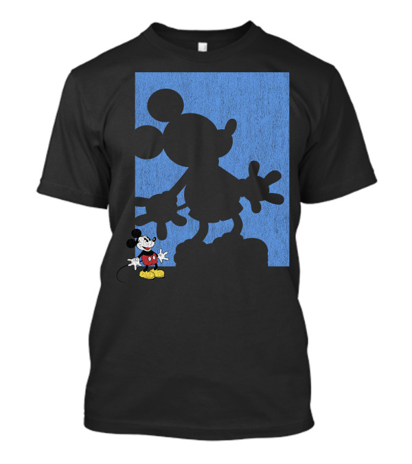 Disney Mickey Mouse Shadow Classic Iconic Pose T-Shirt