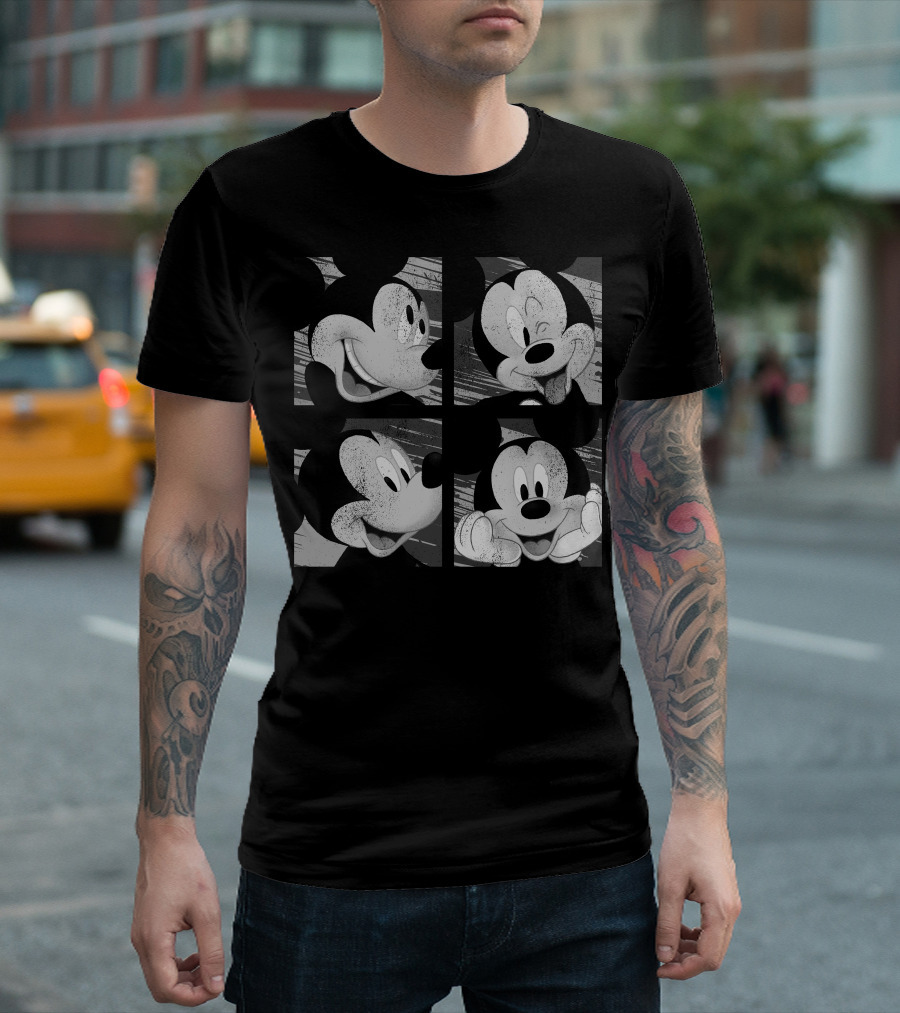 Disney Mickey Mouse Yearbook Vintage Expressions T-Shirt