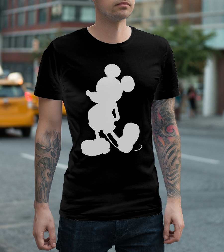 Mickey Mouse Disney Silhouette Stance T-Shirt