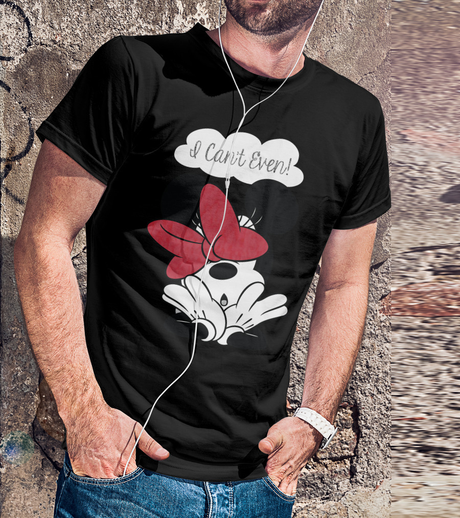 Minnie Mouse I Can't Even Disney Iconic Expression T-Shirt