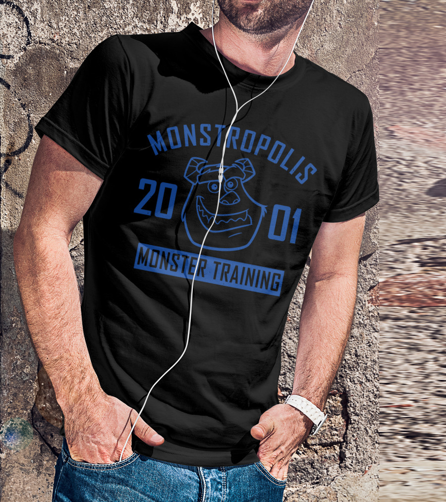 Monstropolis Monster Training 2001 Disney Pixar Monsters T-Shirt