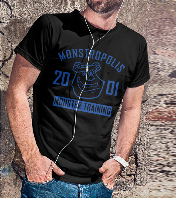 Monstropolis Monster Training 2001 Disney Pixar Monsters T-Shirt