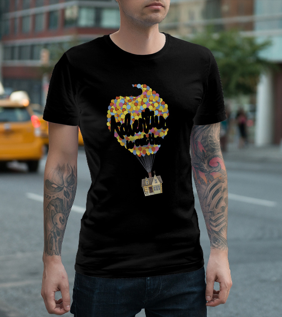Adventure Is Out There Disney Pixar Up House Balloon T-Shirt
