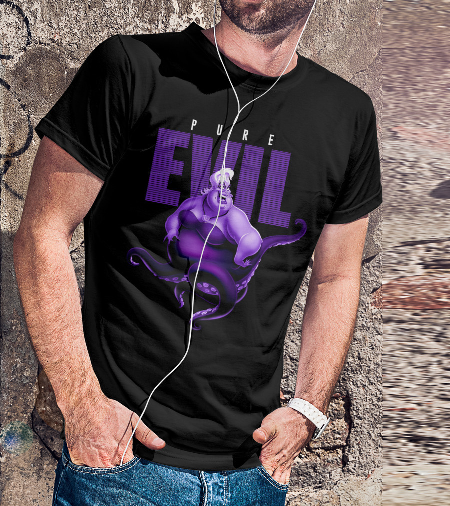 Disney Ursula Pure Evil Villainous Iconic T-Shirt