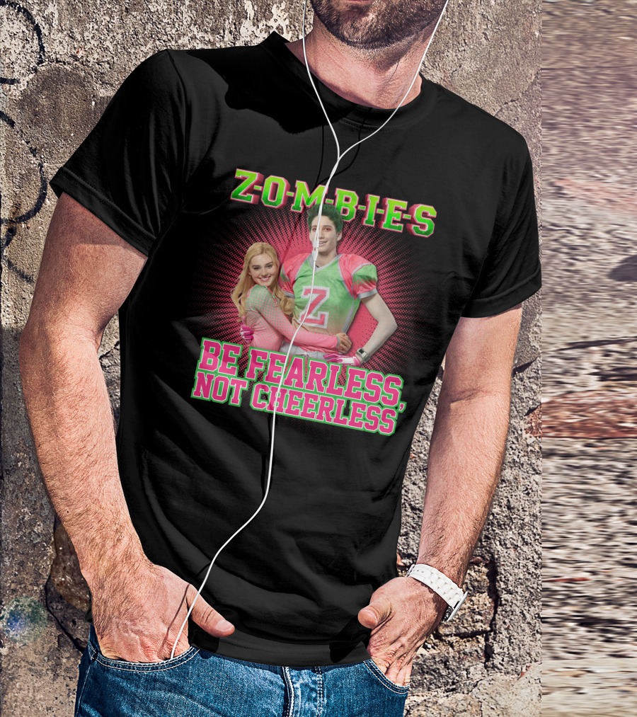 Disney Zombies Be Fearless Not Cheerless T-Shirt