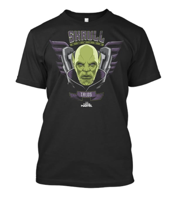 Marvel Captain Marvel Skrull Empire Talos Character T-Shirt
