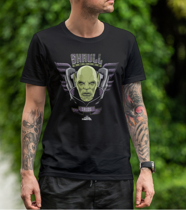 Marvel Captain Marvel Skrull Empire Talos Character T-Shirt