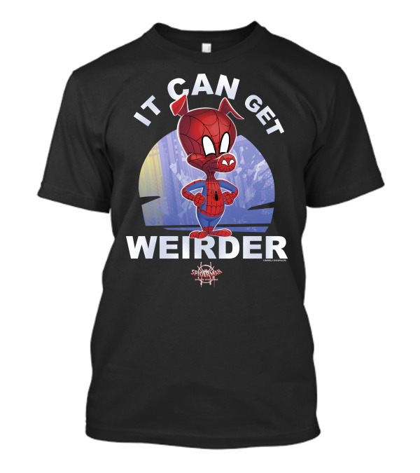 Marvel Spider-Man Into The Spider-Verse Spider-Ham It Can Get Weirder T-Shirt