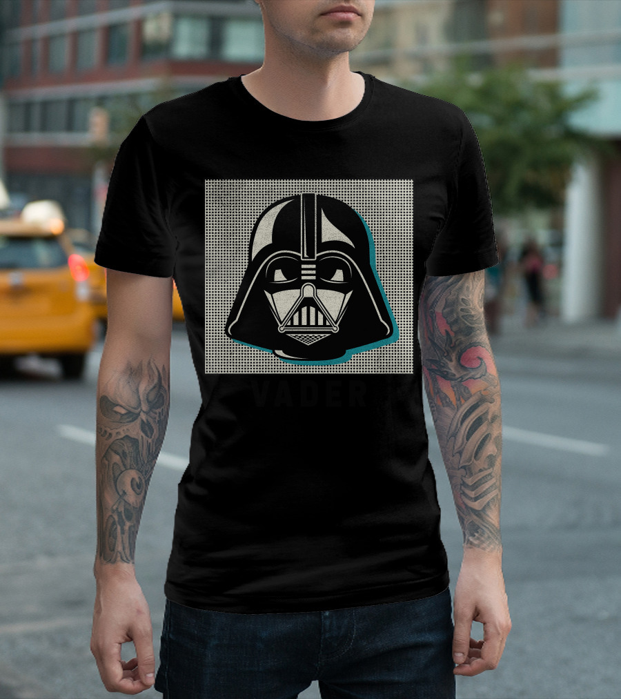 Star Wars Darth Vader Pop Art Shadow Vader T-Shirt
