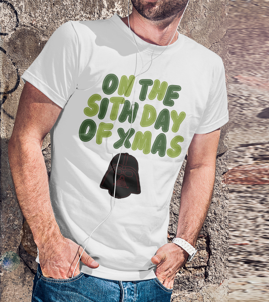 Star Wars Darth Vader On The Sith Day Of Xmas T-Shirt
