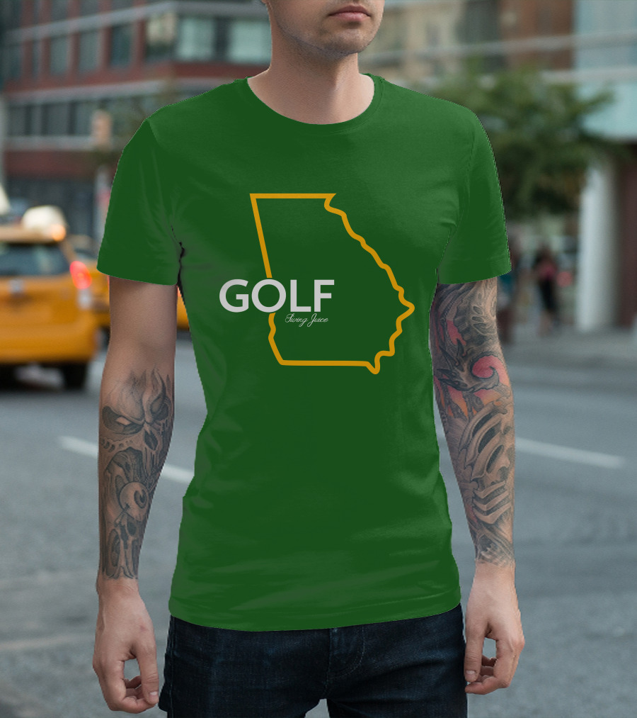 GOLF Swing Juice Georgia Outline T-Shirt