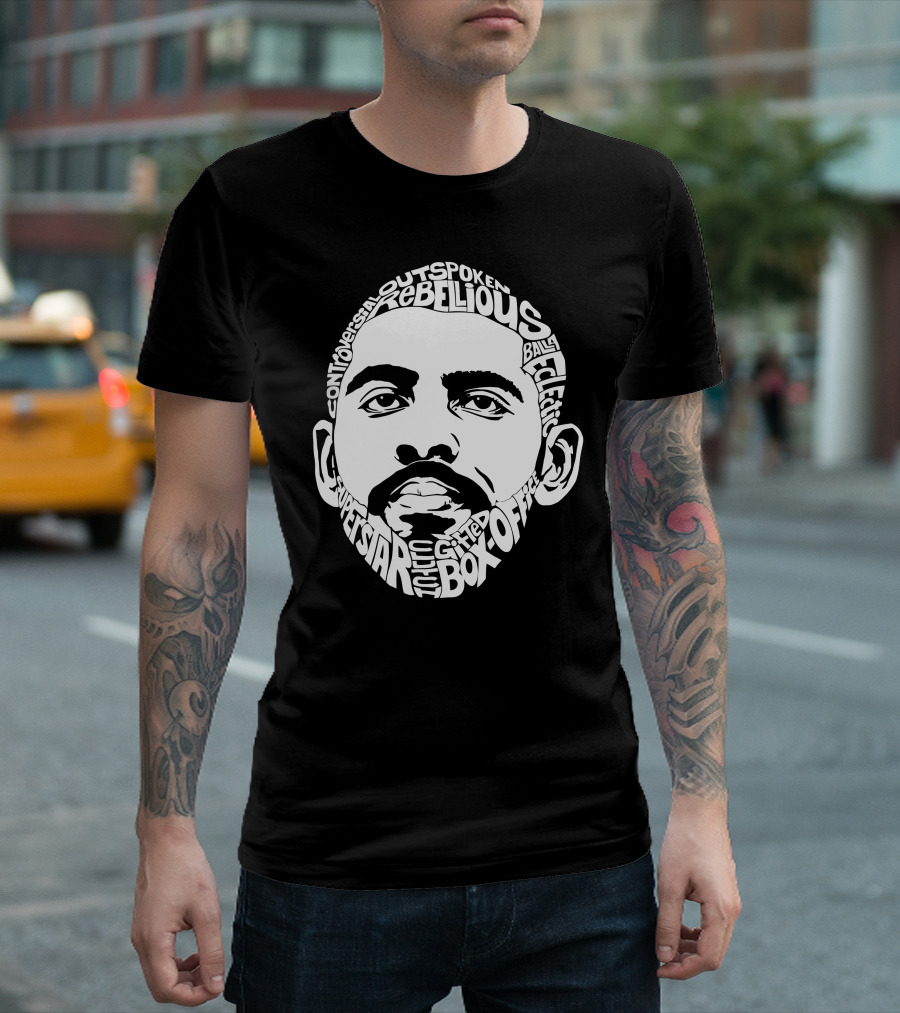 Kyrie Irving NBA Basketball Controversial Outspoken Rebellious T-Shirt