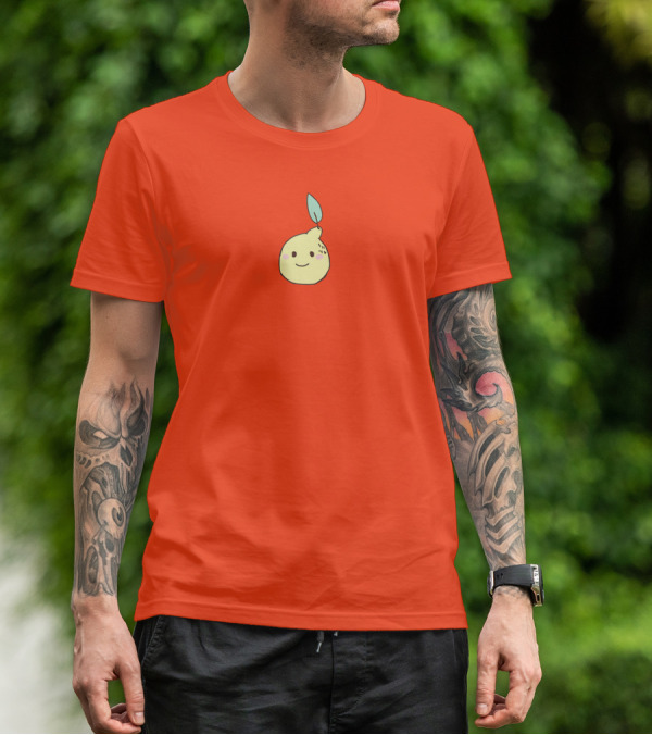 Cavetown Lemon Boy Robbie Leaf Happy Face T-Shirt