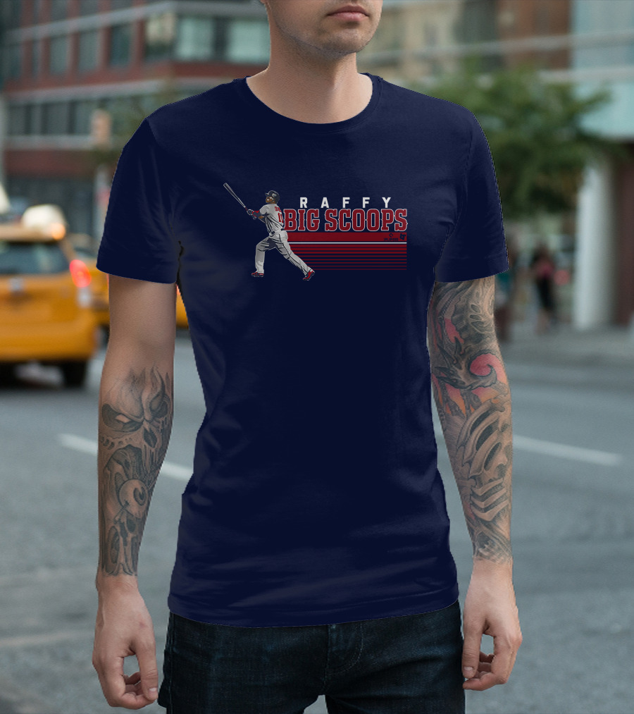 Rafael Devers Raffy Big Scoops Baseball Merch T-Shirt