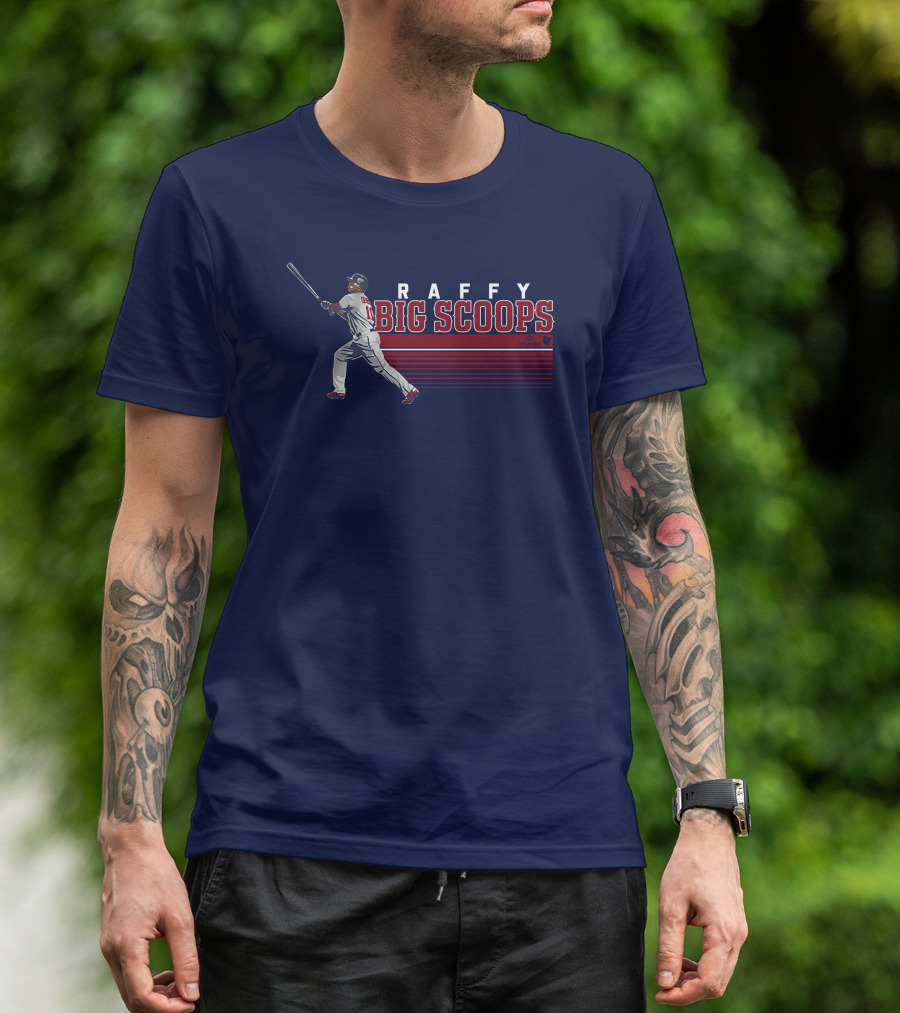 Rafael Devers Raffy Big Scoops Baseball Merch T-Shirt