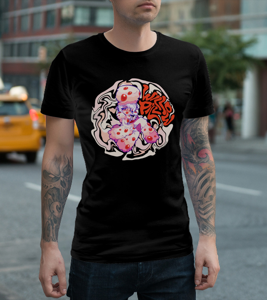 Willow Pill Trippy Swirl Cartoon Character T-Shirt