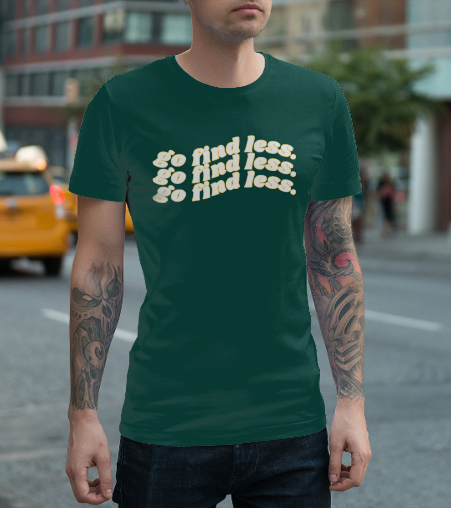 Elyse Myers Go Find Less Repeated Text T-Shirt
