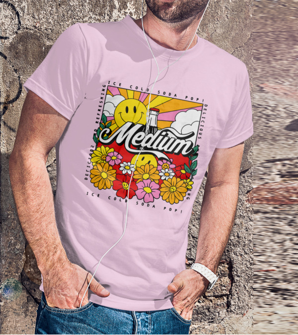 Medium Ice Cold Soda Pop Delicious Refreshing T-Shirt