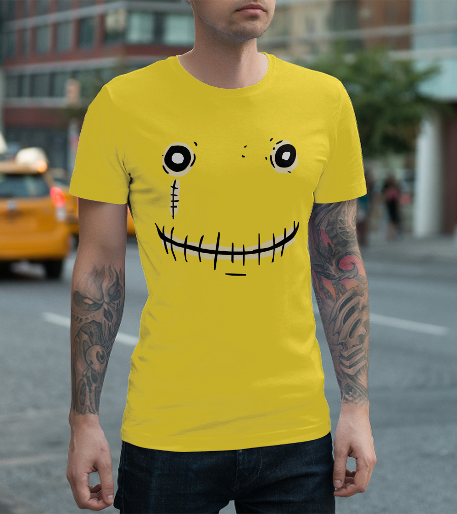 Salad Fingers Hubert Smiling Face Salad Fingers Merch T-Shirt