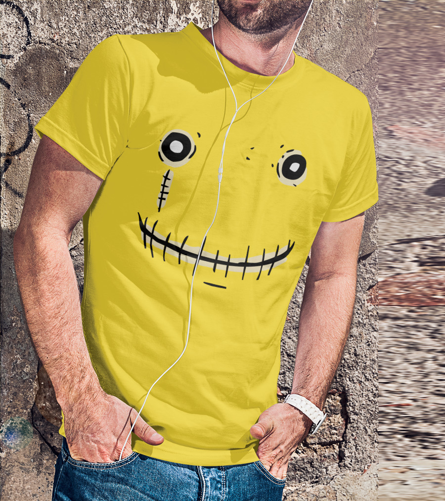 Salad Fingers Hubert Smiling Face Salad Fingers Merch T-Shirt