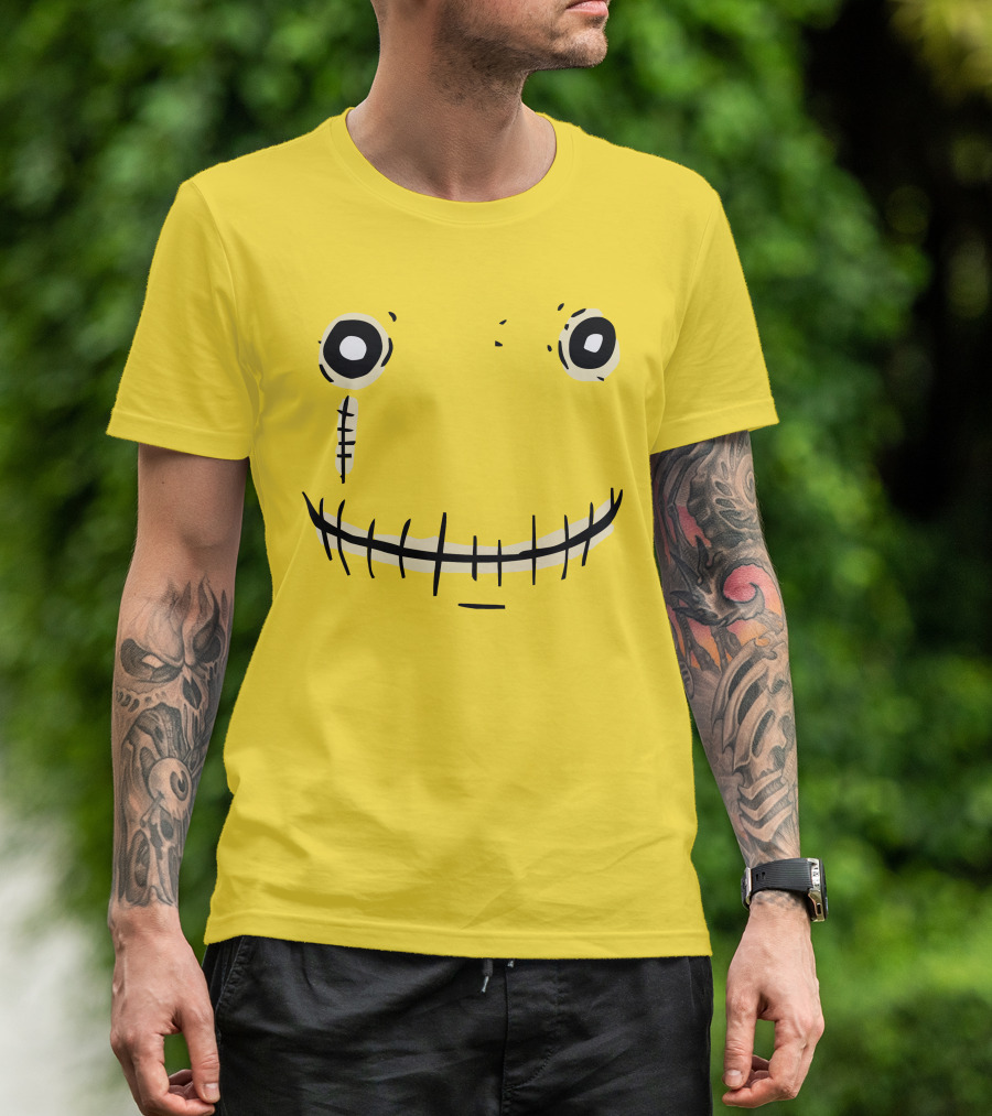 Salad Fingers Hubert Smiling Face Salad Fingers Merch T-Shirt