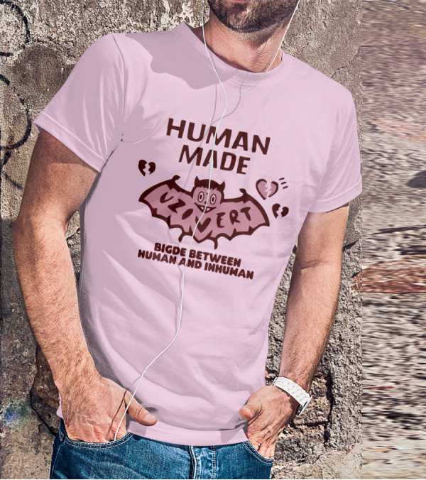 Human Made Lil Uzi Vert Bigde Between Human And Inhuman T-Shirt