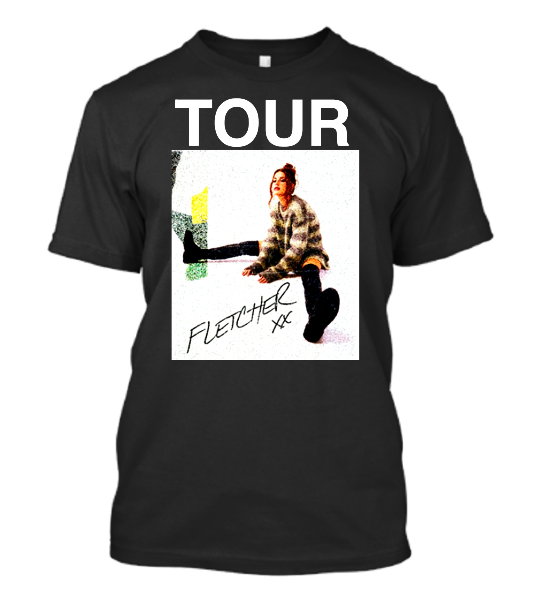Fletcher XX Tour 1 Merch Cozy Sitting Image T-Shirt