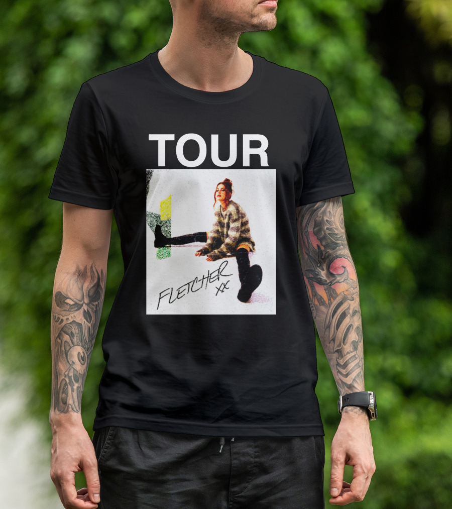 Fletcher XX Tour 1 Merch Cozy Sitting Image T-Shirt