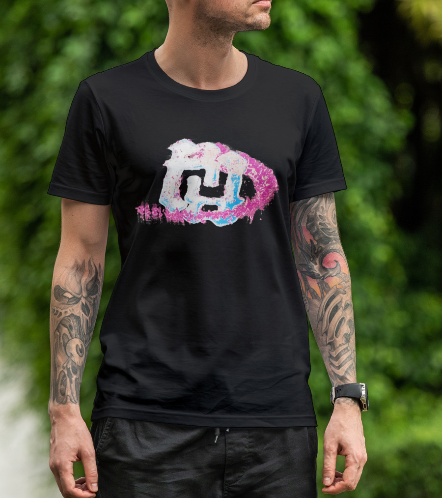 RR ON ICE Frozen Abstract T-Shirt