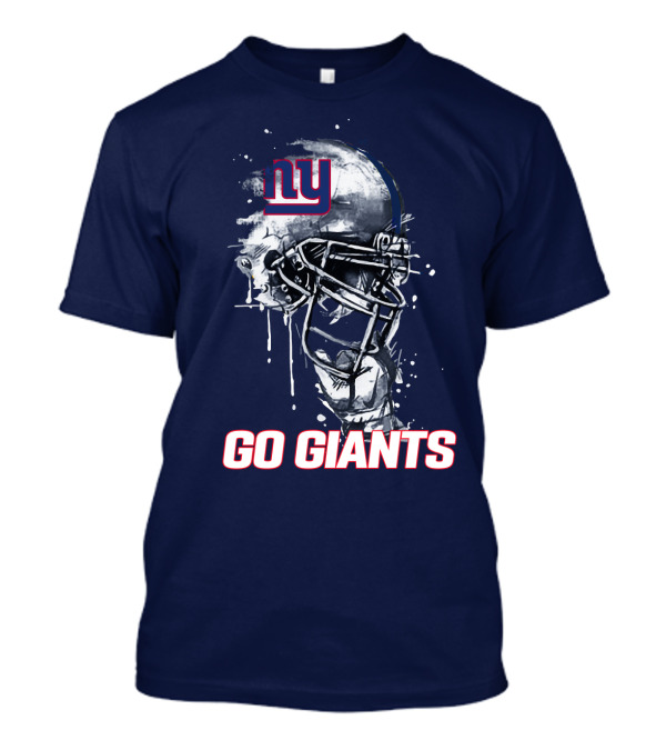 Ny Giants Football Helmet Go Giants T-Shirt