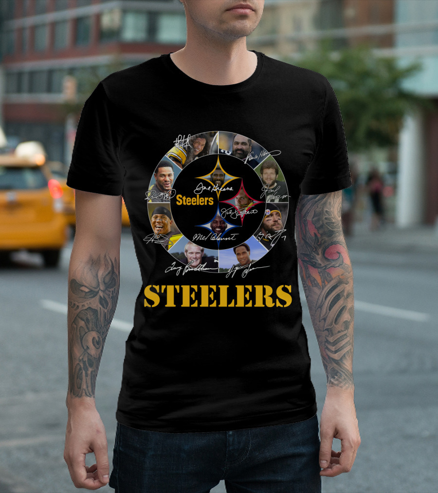 Steelers Hall Of Fame Legends T-Shirt